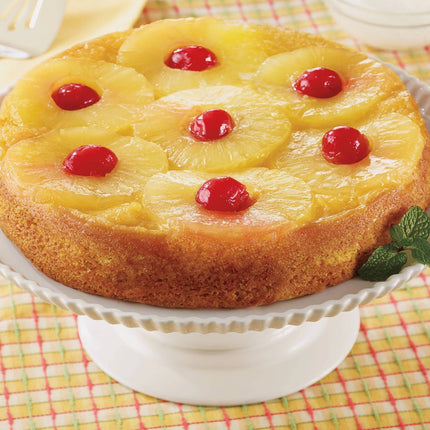 Andy Anand Sugar Free Pineapple Upside Down Cake 9" - Freshly Baked in Homemade Style Cake Recipe (2.6 lbs)