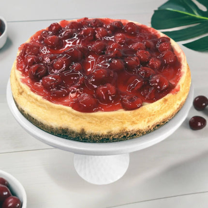 Andy Anand's Deliciously Indulgent Sugar Free Cherry Cake 9" - Soft Creamy & Moist Decadent Cakes From Bakery (2.9 lbs)