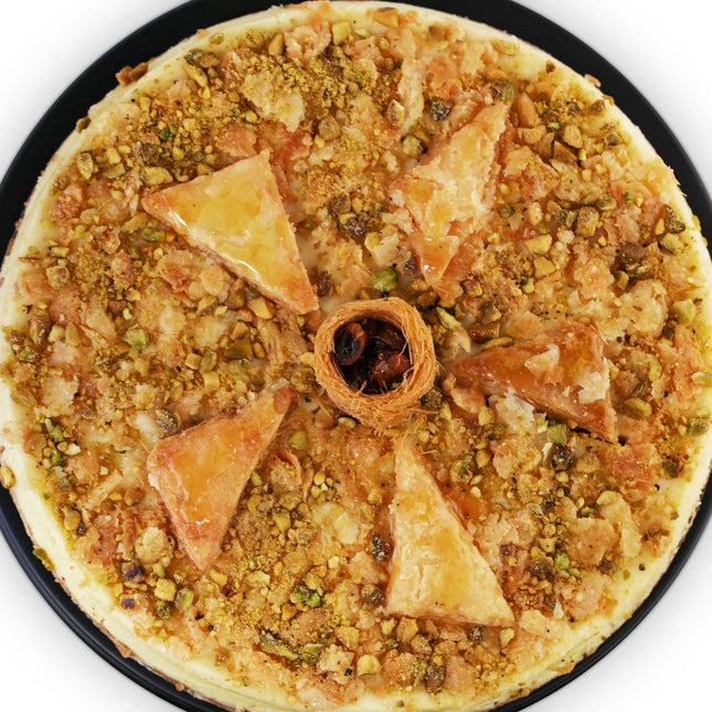 Andy Anand Sugar Free Baklava Cheesecake: Unparalleled Freshness, Best Cheese Cake For Diabetic Friendly Dessert Lovers (9-inch, 2.8 lbs)