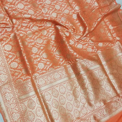 Anushka Sharma Banarasi Silk Wedding Saree