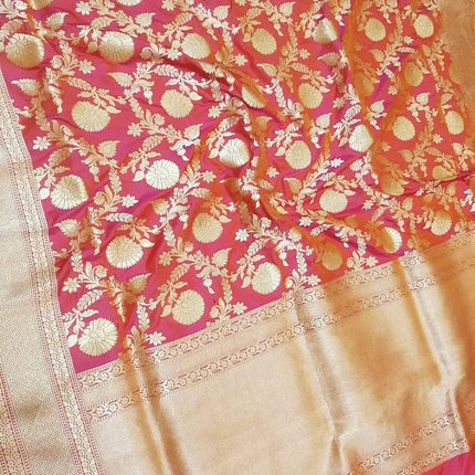 Anushka Sharma Banarasi Silk Wedding Saree