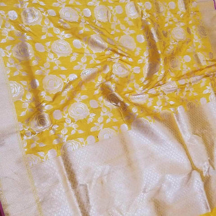 Anushka Sharma Banarasi Silk Wedding Saree