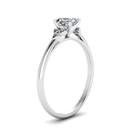 Celtic Solitaire Engagement Ring