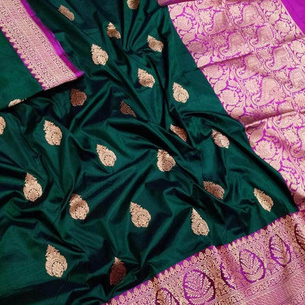 Banarasi Handloom Pure Katan Silk Saree
