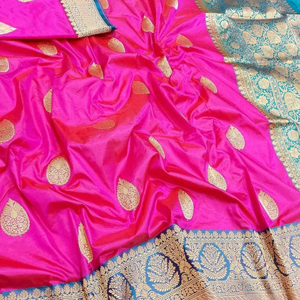 Banarasi Handloom Pure Katan Silk Saree