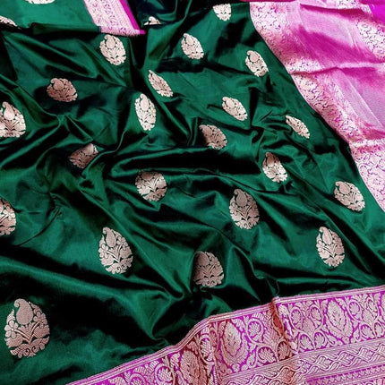Banarasi Handloom Pure Katan Silk Saree