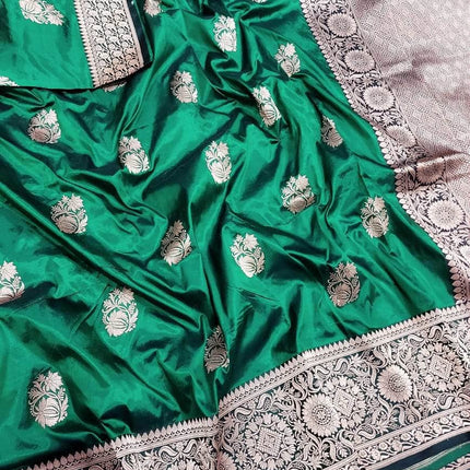 Banarasi Handloom Pure Katan Silk Saree