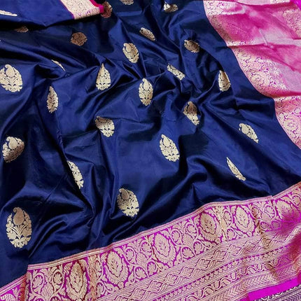 Banarasi Handloom Pure Katan Silk Saree