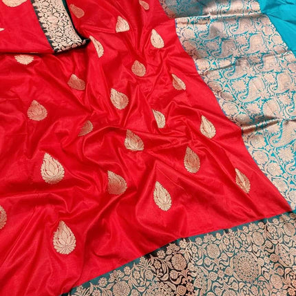 Banarasi Handloom Pure Katan Silk Saree