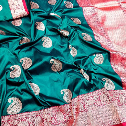 Banarasi Handloom Pure Katan Silk Saree