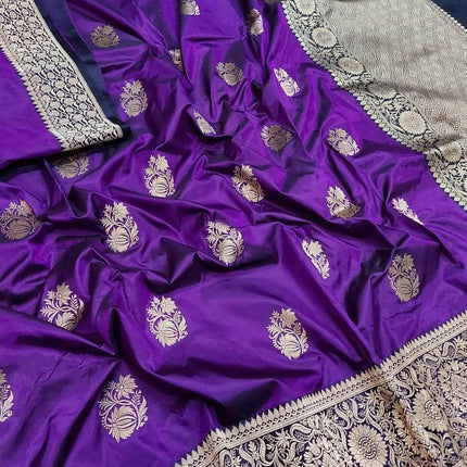 Banarasi Handloom Pure Katan Silk Saree
