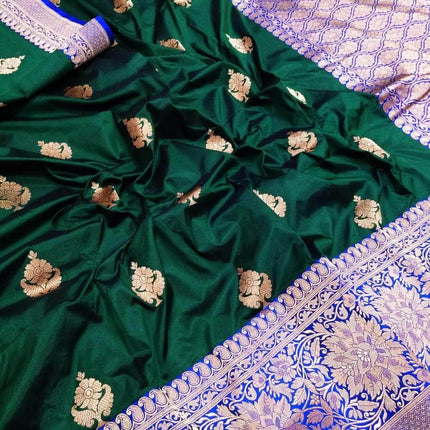 Banarasi Handloom Pure Katan Silk Saree