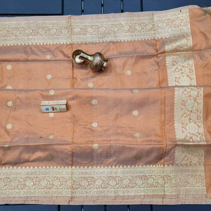 Banarasi Handloom Pure Khaddi Katan Silk Saree