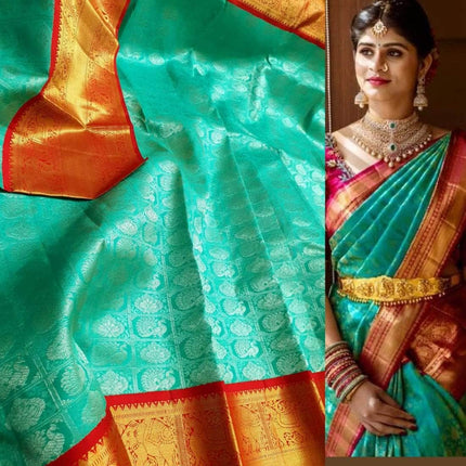 Beautiful Kanjivaram Pure Silk Saree