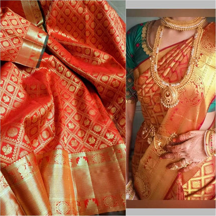 Beautiful Kanjivaram Pure Silk Saree