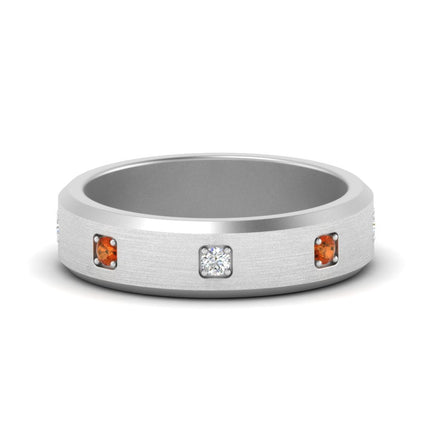 Beveled Mens Promise Ring