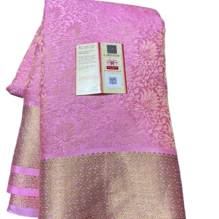 Brocade pattern 100gm Thickness Mysoree Silk Saree