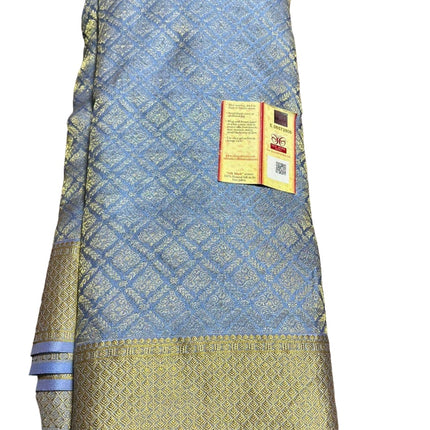 Brocade pattern 100gm Thickness Mysoree Silk Saree