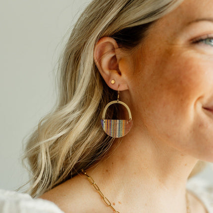 Burnt Sugar Jo Earrings
