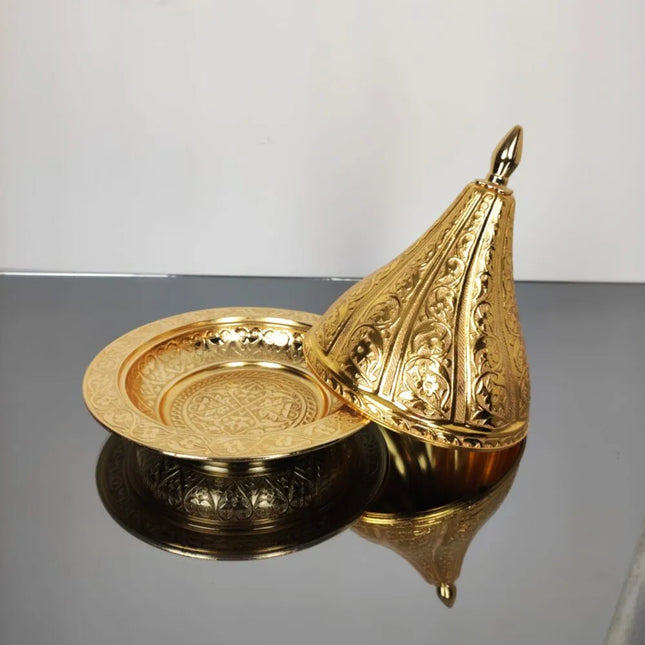 Amira Gold Snack Bowl