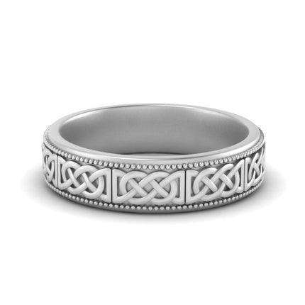 Celtic Knot Eternity Band