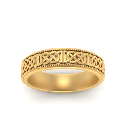 Celtic Knot Eternity Band