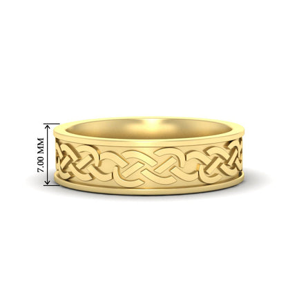 Celtic Mens Wedding Ring