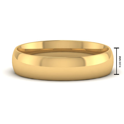 5 mm Wedding Band Classic Comfort Fit