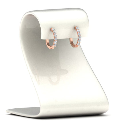 Modern Huggie Hoop Earrings