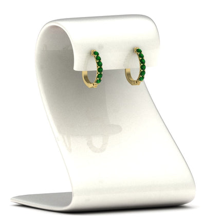 Modern Huggie Hoop Earrings
