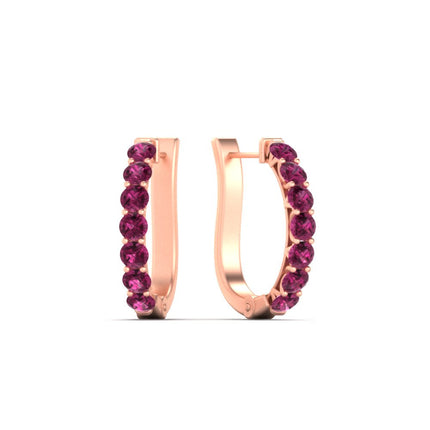 Modern Huggie Hoop Earrings