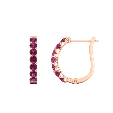 Modern Huggie Hoop Earrings