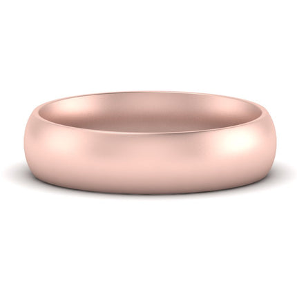 Comfort Fit Mens Wedding Band