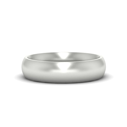Minimalist 4mm Mens Wedding Band