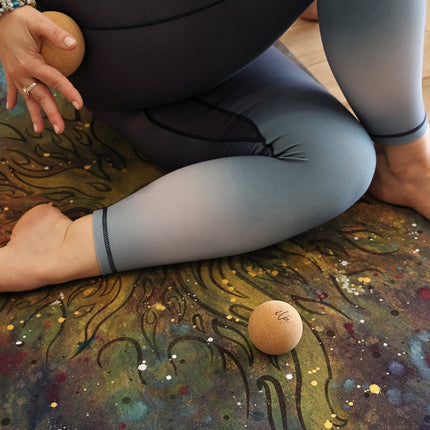 Cork Yoga Ball for Massage
