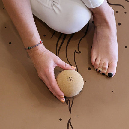 Cork Yoga Ball for Massage