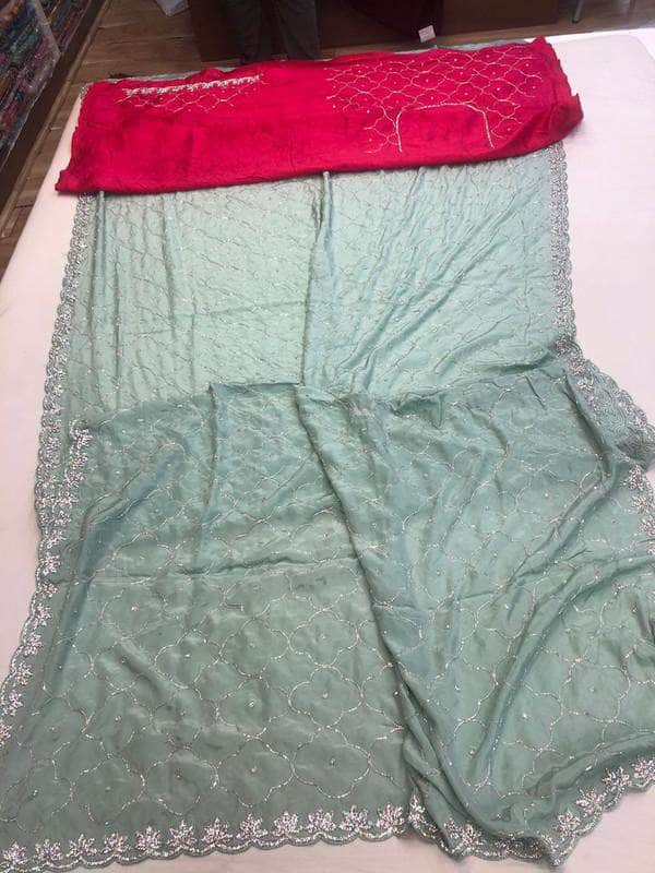 Crepe Silk Fancy Saree