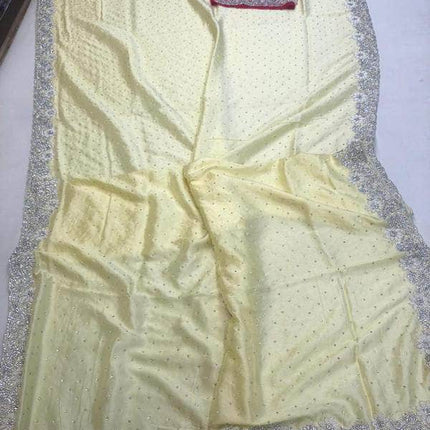 Crepe Silk Fancy Saree