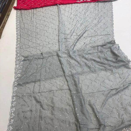 Crepe Silk Fancy Saree