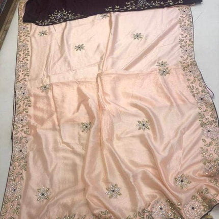 Crepe Silk Fancy Saree