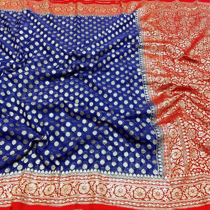 Designer Banarasi  Georgette Chiffon - Silk Saree