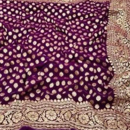 Designer Banarasi  Georgette Chiffon - Silk Saree