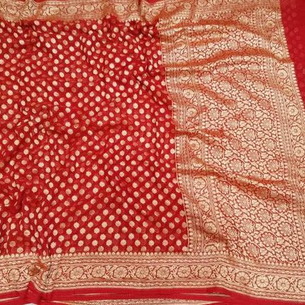 Designer Banarasi  Georgette Chiffon - Silk Saree