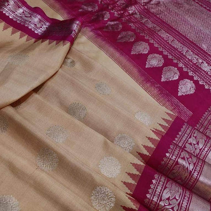 Designer Gadwal Pure Silk Saree