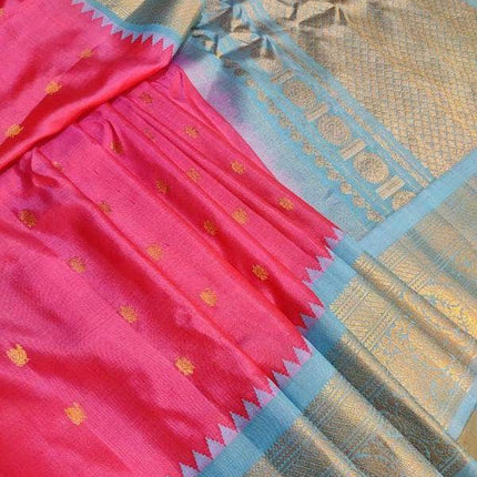 Designer Gadwal Pure Silk Saree