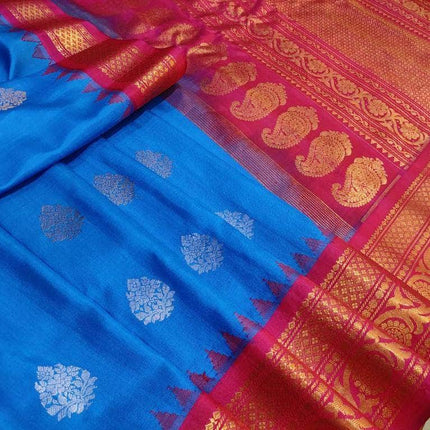 Designer Gadwal Pure Silk Saree