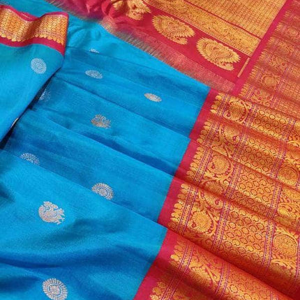Designer Gadwal Pure Silk Saree