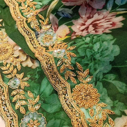 Designer Pure Organza Saree