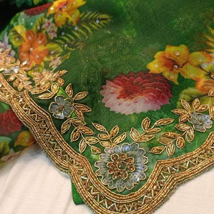 Designer Pure Organza Saree