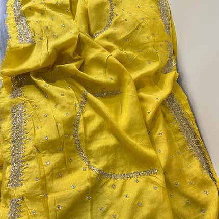 Designer Pure Organza Saree with sequence work